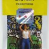 Friendly Live Resin Smackers cartridge package featuring graffiti art and a person in jeans and white top.