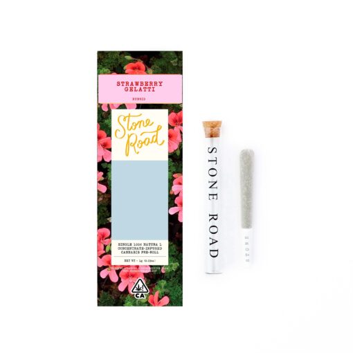 Strawberry Gelatti – 1G Infused Preroll | Stone Road