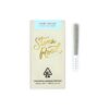 Stone Road Creme Brulee cannabis pre-roll packaging with joint on white background.