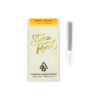 Stone Road Mimosa Dosidos cannabis pre-rolls with hash and THC diamonds. Includes five 0.7g joints.