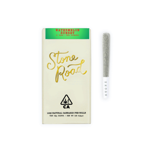 Watermelon Sunset – Infused 10 Pack Pre-rolls | Stone Road