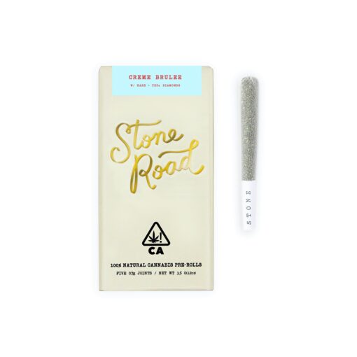 Creme Brulee – Infused 5 Pack Pre-rolls | Stone Road
