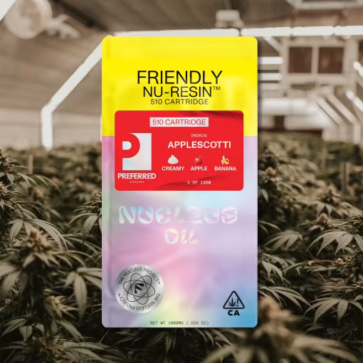 Applescotti – 1g Nu- Resin Cartridge | Friendly