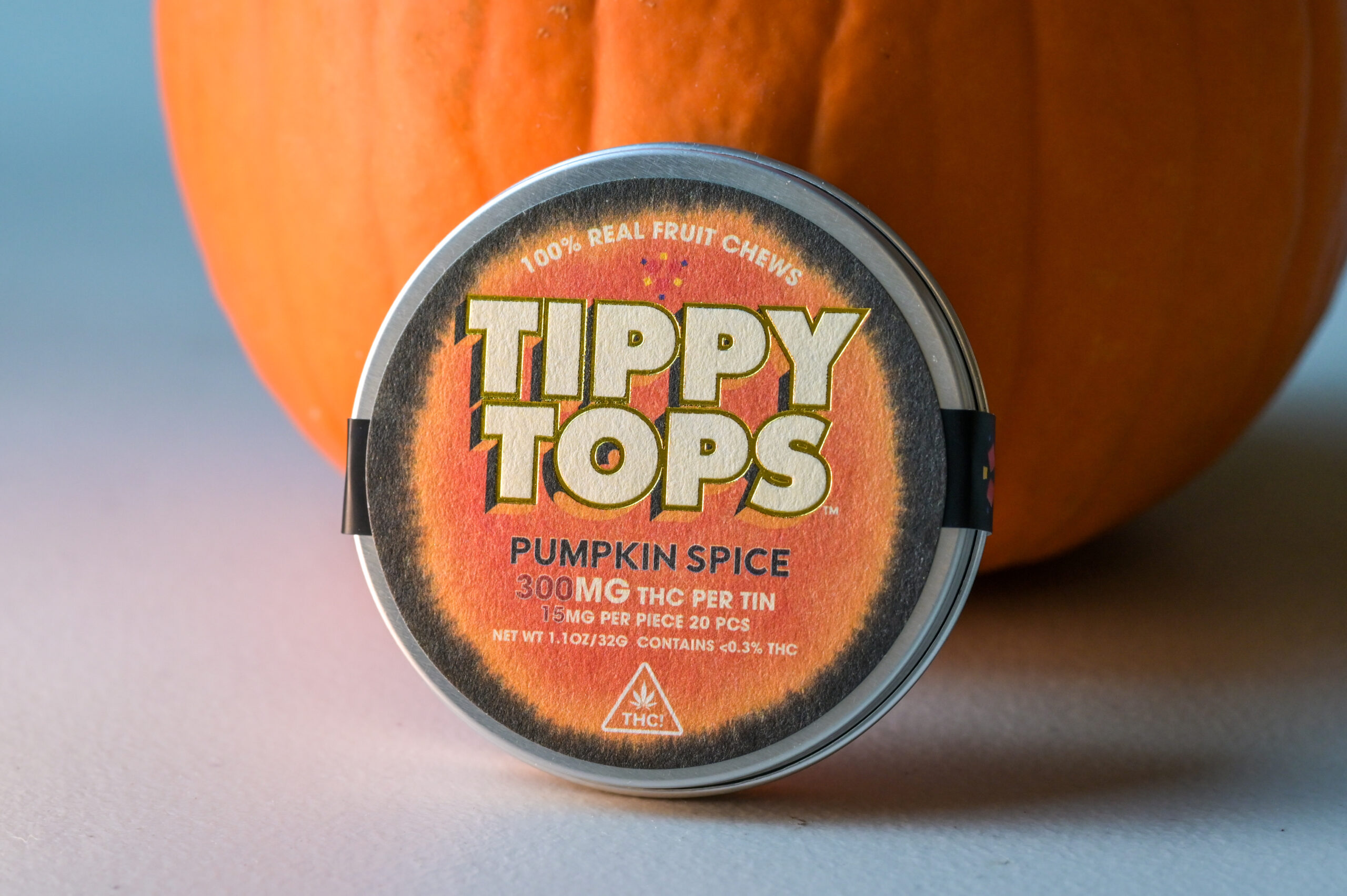 Pumpkin Spice - 300mg Gummies | Tippy Tops