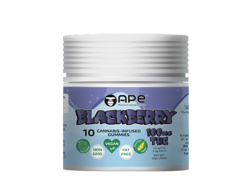 Blackberry - 100mg Gummies 1 Blackberry - 100mg Gummies