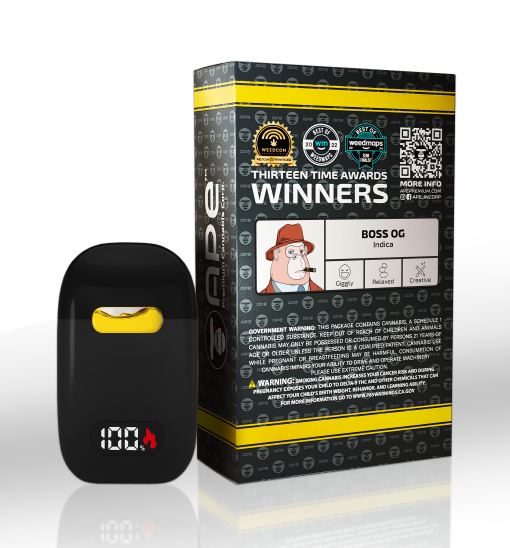 Boss OG – 2g Live Resin Disposable Vape | APE
