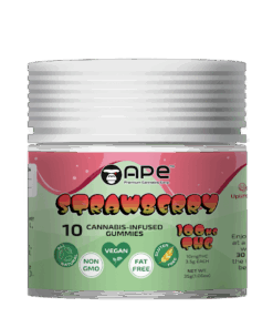 Strawberry - 100mg Gummies | APE
