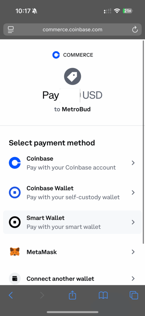 How to Pay with Coinbase (easy and fast setup) 8 How to Pay with Coinbase (easy and fast setup) MetroBud Weed Delivery in NYC | Brooklyn Weed Delivery | Cannabis Product Reviews