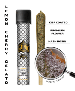 Lemon Cherry Gelato – 1G Infused Preroll | Iconic