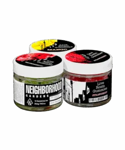 Strawberry - 1000mg Live Rosin Gummies | Neighborhood Gardens