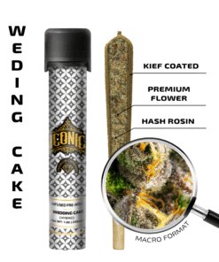 Wedding Cake – 1G Infused Preroll | Iconic