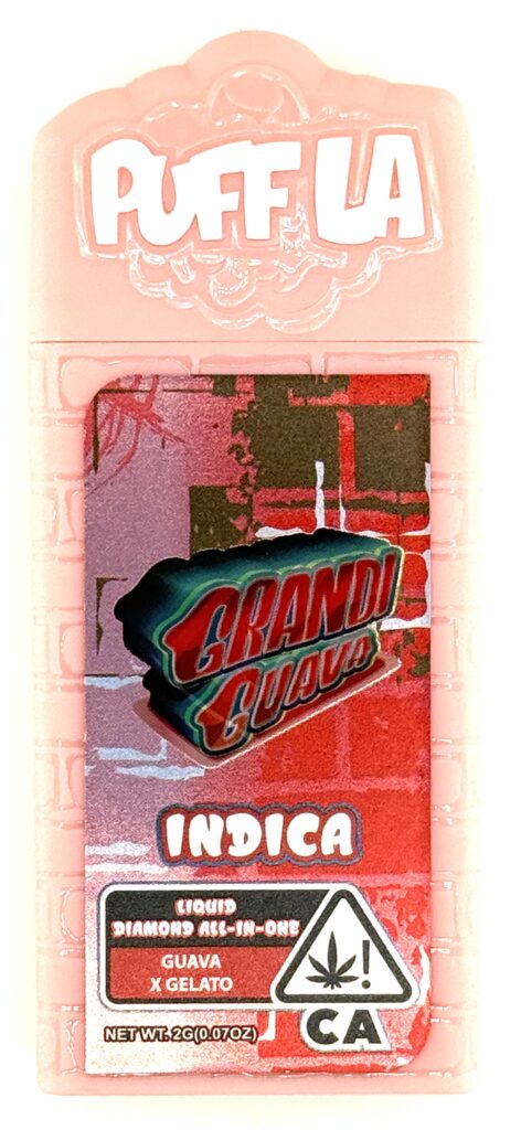 Grandi Guava – 2g Live Resin Disposable Vape | Puff LA