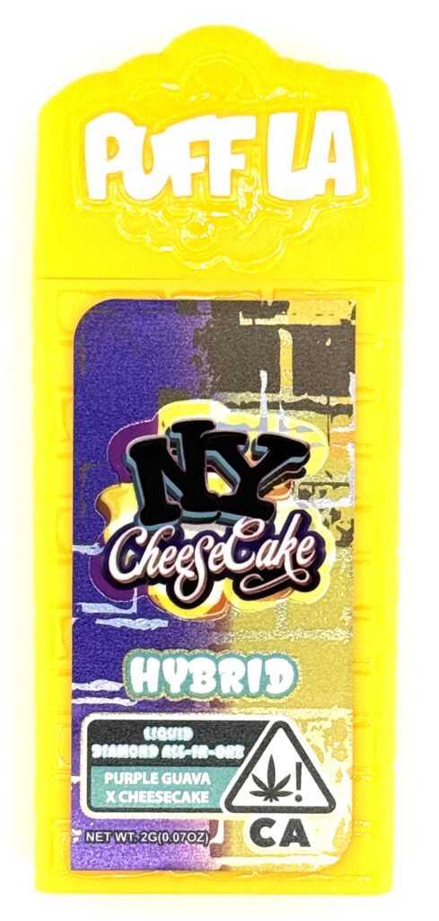 new york cheesecake vape liquid 40% CBD VAPE ORANGE RUNTZ - KUSH VAPE DISPOSABLE (200mg CBD) main image 1