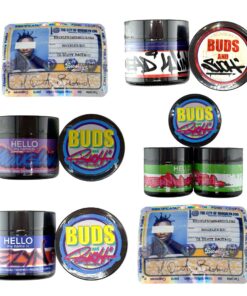 Cannabis products and gummies assortment