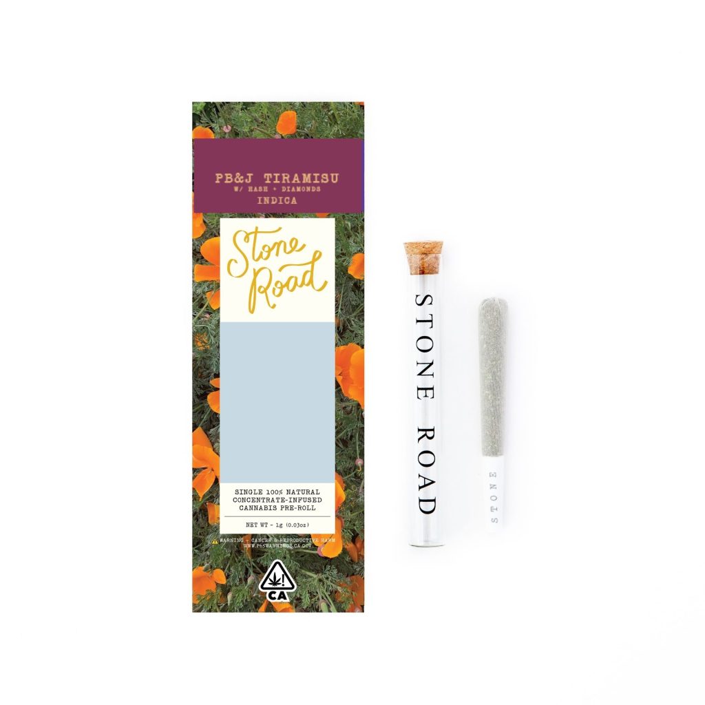 PB&J Tiramisu - 1g Infused Preroll | Stone Road