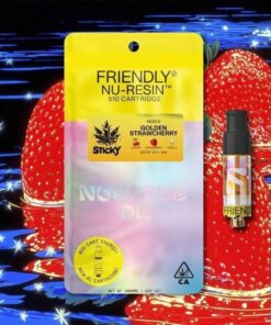 Golden Strawberry - 1g Nu-Resin Cartridge | Friendly