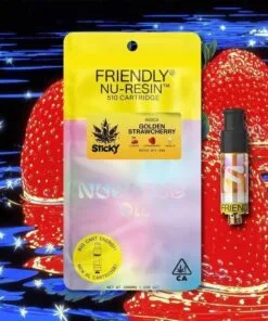 Golden Strawberry - 1g Nu-Resin Cartridge | Friendly