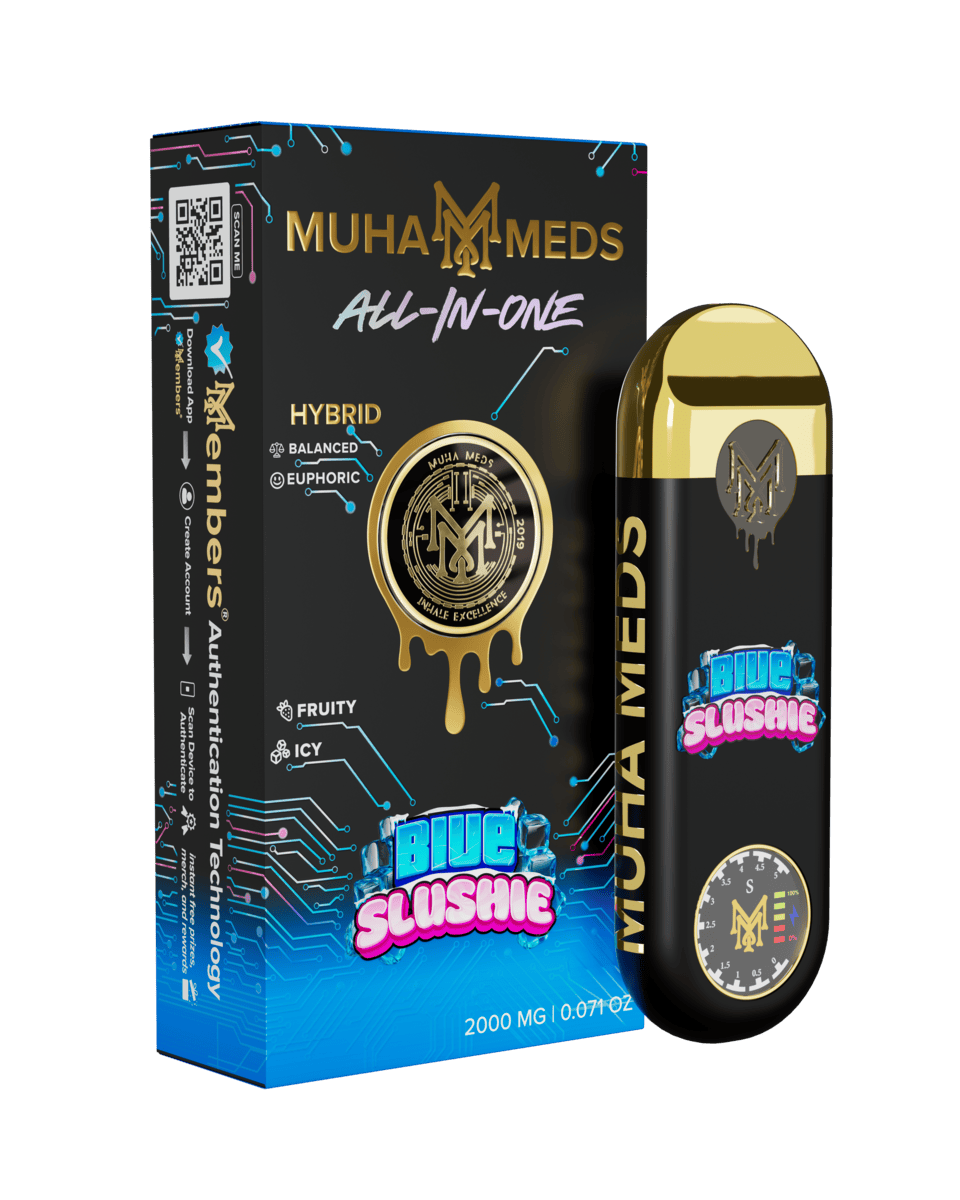 Blue Slushie - 2g Disposable Vape | MuhaMeds 1 Blue Slushie - 2g Disposable Vape | MuhaMeds