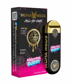 Bubblegum Burst - 2g Disposable Vape | MuhaMeds