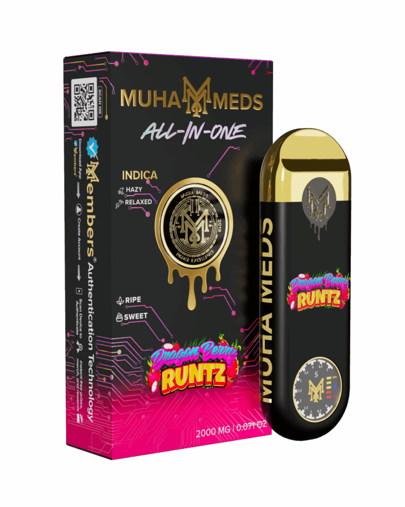 Dragonberry Runtz - 2g Disposable Vape | MuhaMeds
