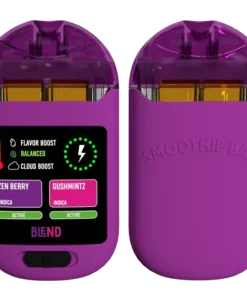 Zen Berry(Indica) x Gushmintz(Indica) - 2g Liquid Live Diamonds Disposable Vape | Smoothie Bar