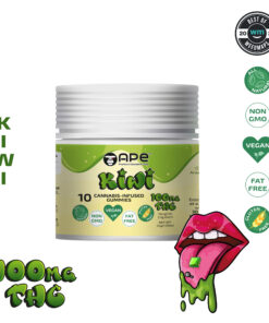 Kiwi - 10 Cannabis-Infused Gummies | APE