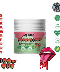Strawberry - 10 Cannabis-Infused Gummies | APE
