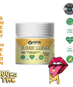 Sweet Melon - 10 Cannabis-Infused Gummies | APE
