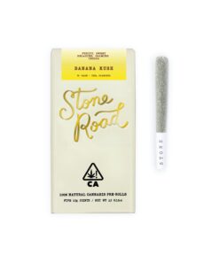 Banana Kush – Infused 5 Pack Pre-rolls | Stone Road