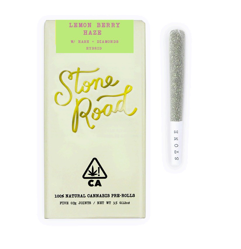 Lemon Berry Haze – Infused 5 Pack Pre-rolls | Stone Road 1 Lemon Berry Haze – Infused 5 Pack Pre-rolls | Stone Road