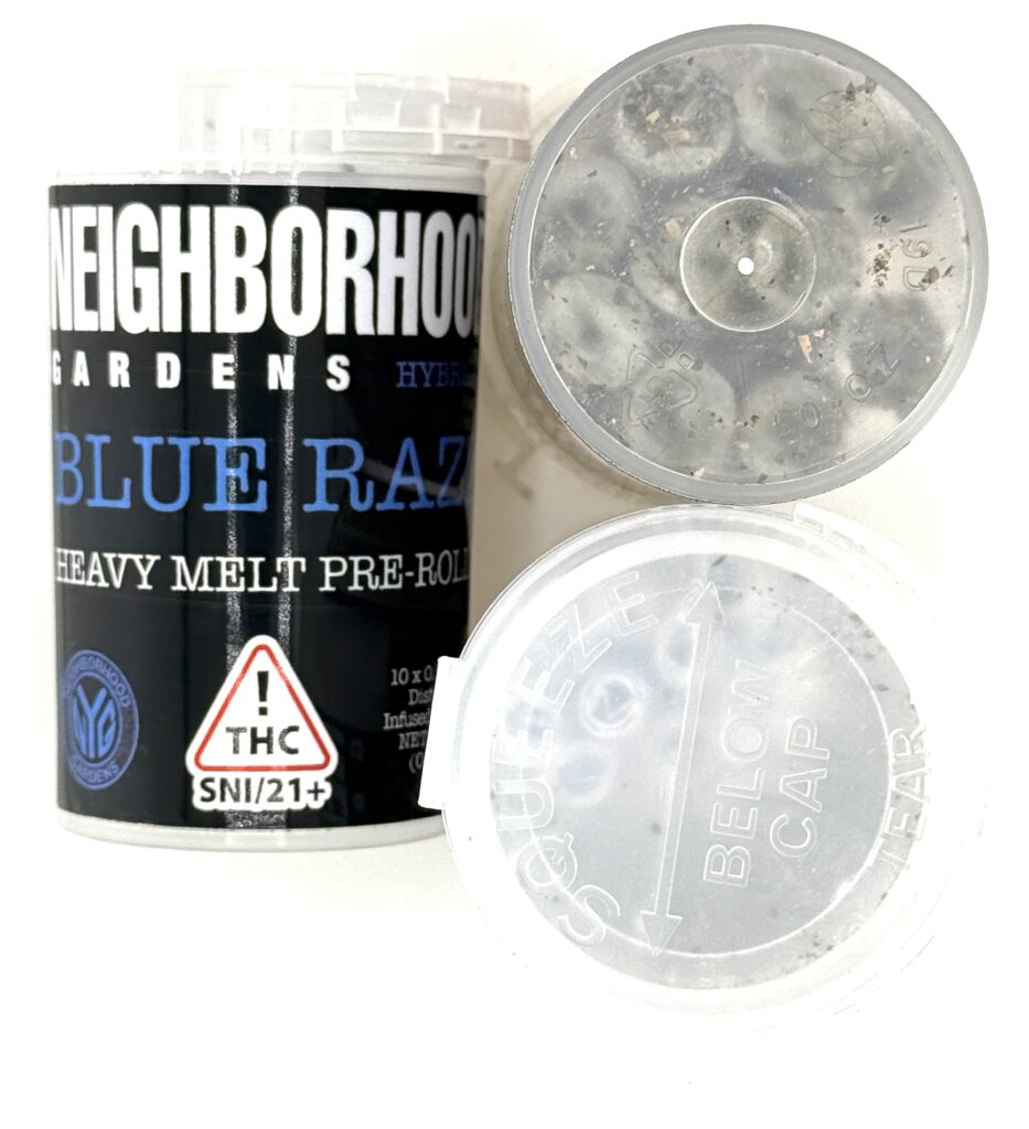 Blue Razz – 10×0.5g Pre-Rolls Pack | Neighborhood Gardens