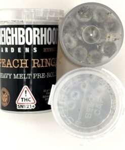 Peach Ringz – 10×0.5g Pre-Rolls Pack | Neighborhood Gardens