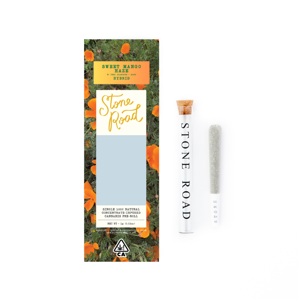 Sweet Mango Haze - 1g Infused Preroll | Stone Road