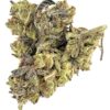 Close-up of high-quality cannabis buds showcasing vibrant green color and trichomes, ideal for dispensary use.