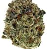 High-quality cannabis bud with rich green hues and visible trichomes, ideal for connoisseurs seeking premium strains.
