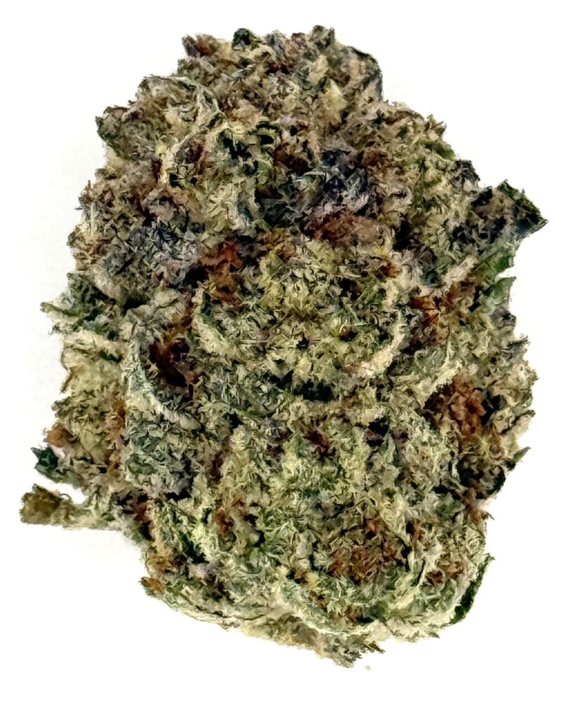 High-quality cannabis bud with rich green hues and visible trichomes, ideal for connoisseurs seeking premium strains.