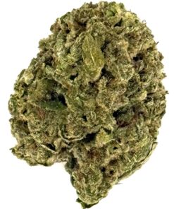 Close-up of a densely packed cannabis bud showcasing vibrant green hues and fine trichomes, perfect for herbal use.