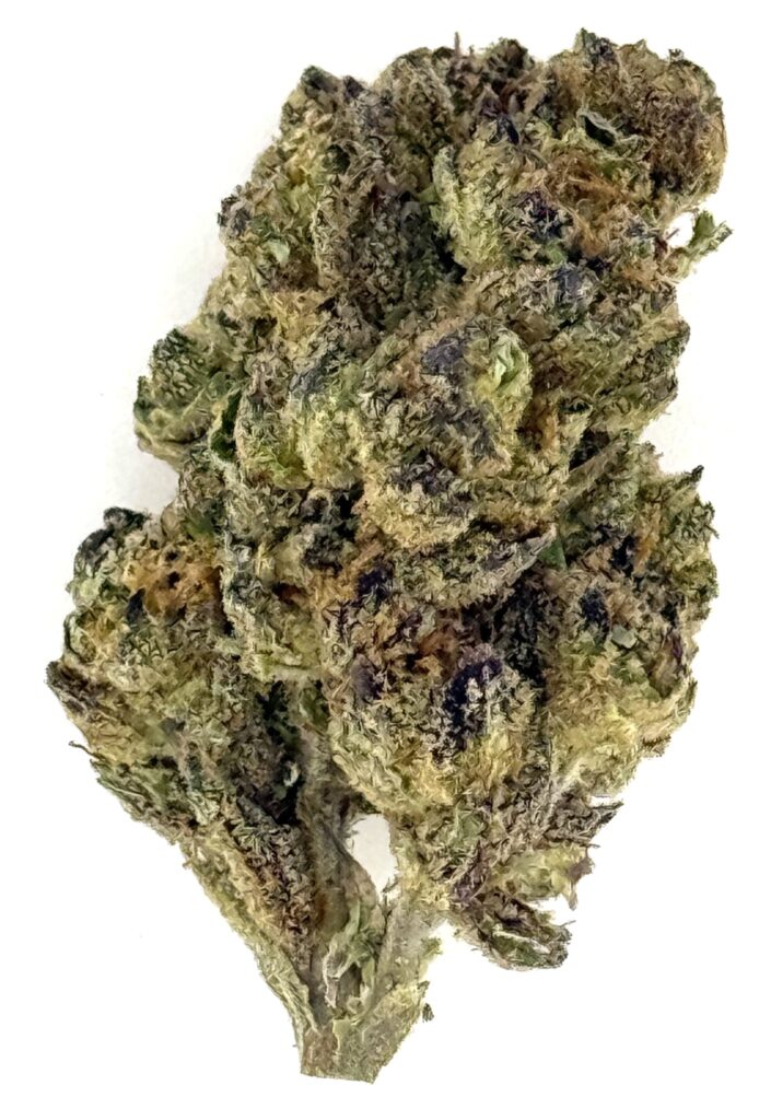 Close-up of high-quality cannabis bud showcasing detailed texture and vibrant colors, ideal for enthusiasts and connoisseurs.