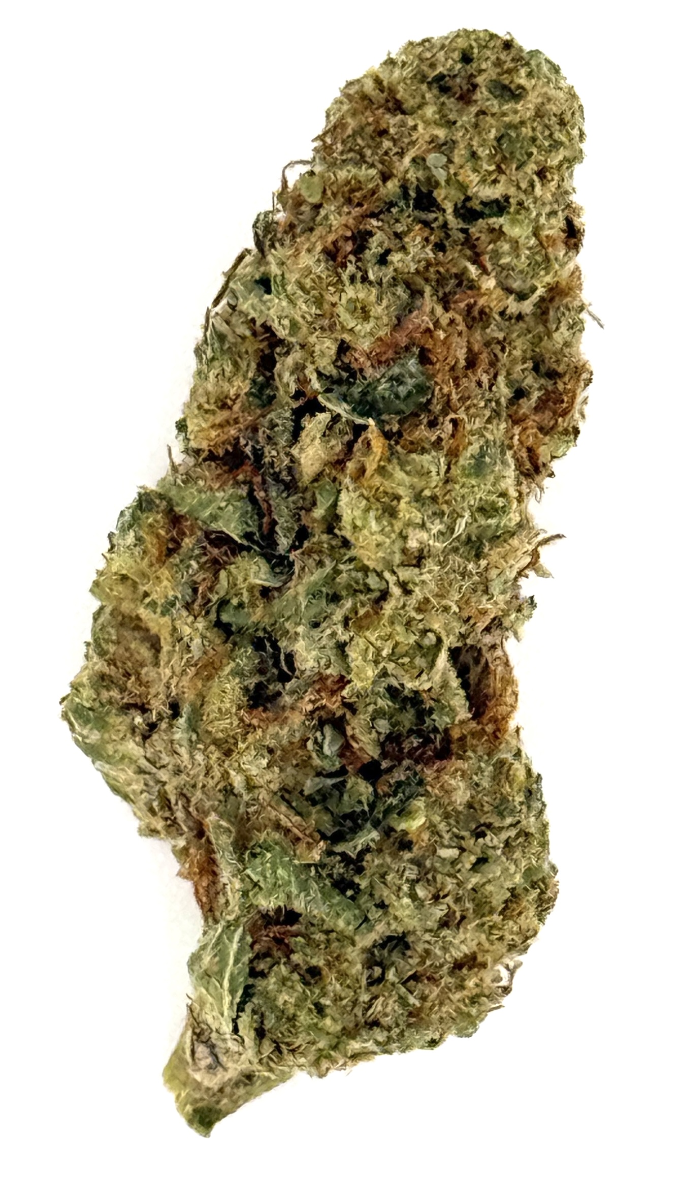 Gazzurple (Ounce) 1 Close-up of high-quality cannabis bud with rich green hues and visible trichomes, ideal for medicinal or recreational use.