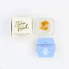 Natural cannabis concentrate with Blueberry Biscotti label, showcasing high-quality, flavorful indica product. Safe for use.