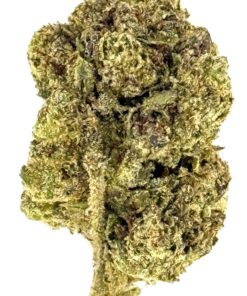 Close-up of cannabis buds displaying rich green hues and trichome crystals, showcasing quality marijuana for enthusiasts.