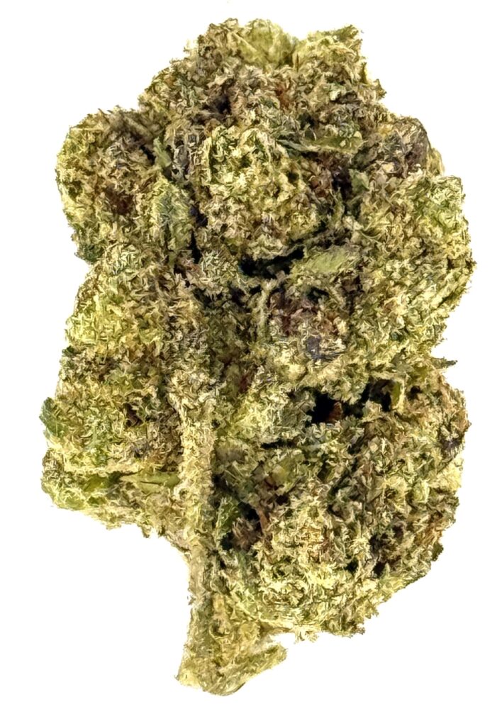 Close-up of cannabis buds displaying rich green hues and trichome crystals, showcasing quality marijuana for enthusiasts.