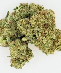 Close-up of high-quality cannabis buds showcasing vibrant green hues and detailed trichomes, ideal for herbal enthusiasts.